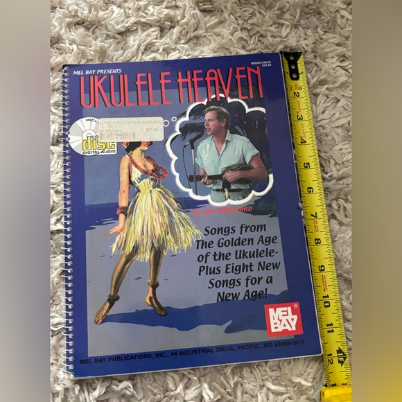 UKULELE HEAVEN: SONGS FROM THE GOLDEN AGE OF THE UKULELE By Ian Whitcomb WITH CD - Picture 1 of 7